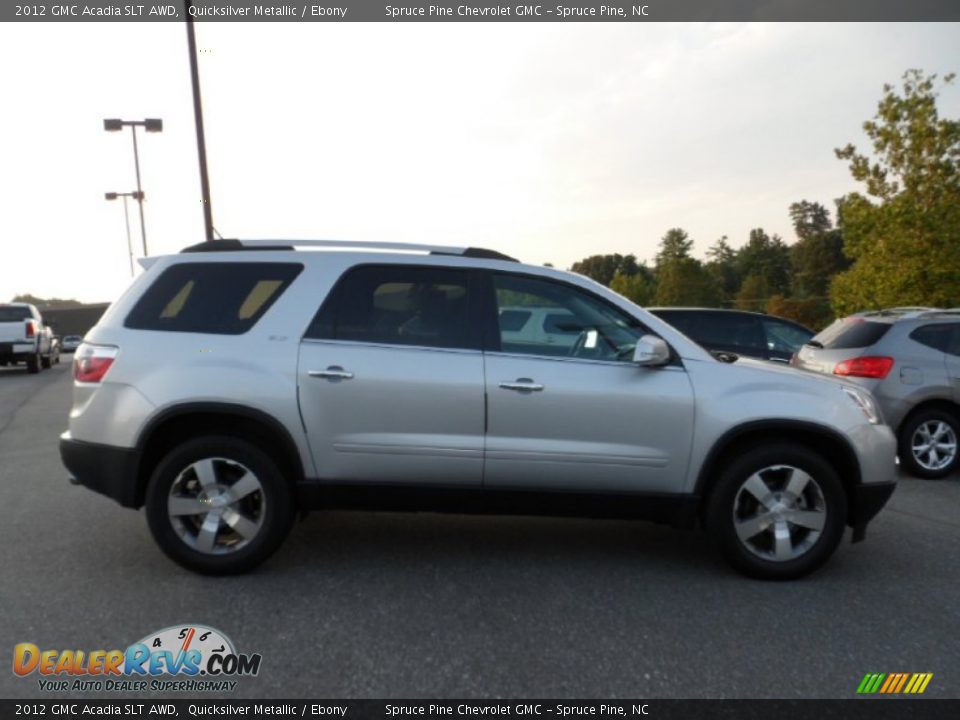 2012 GMC Acadia SLT AWD Quicksilver Metallic / Ebony Photo #2