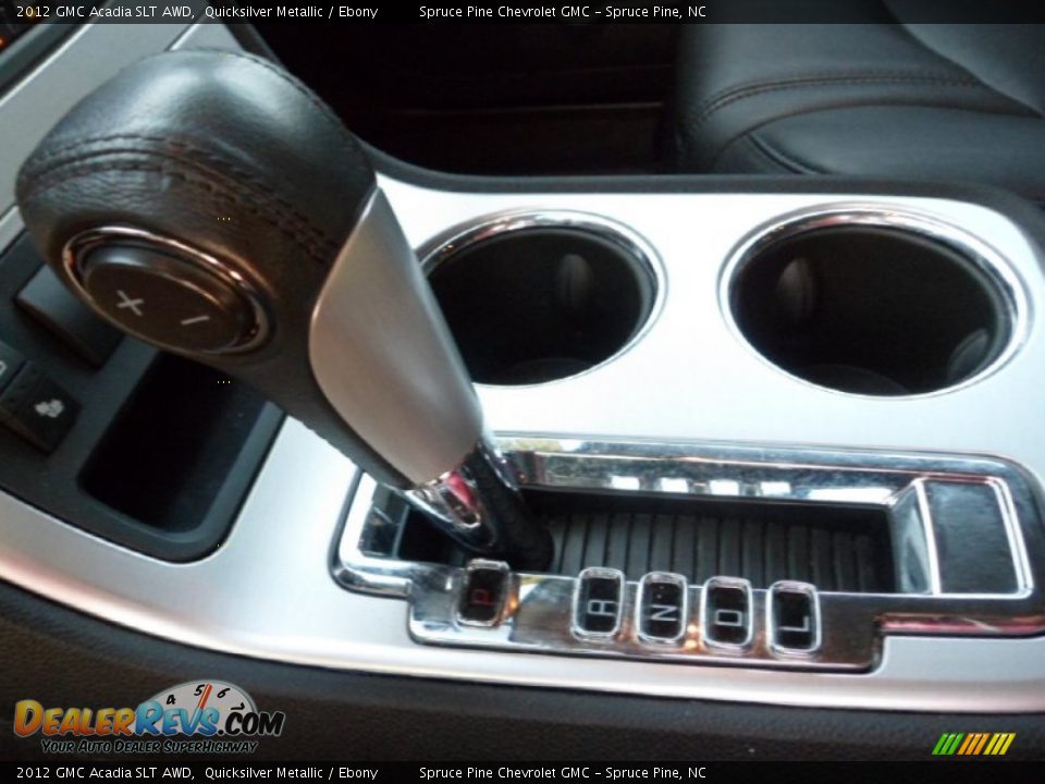 2012 GMC Acadia SLT AWD Quicksilver Metallic / Ebony Photo #23