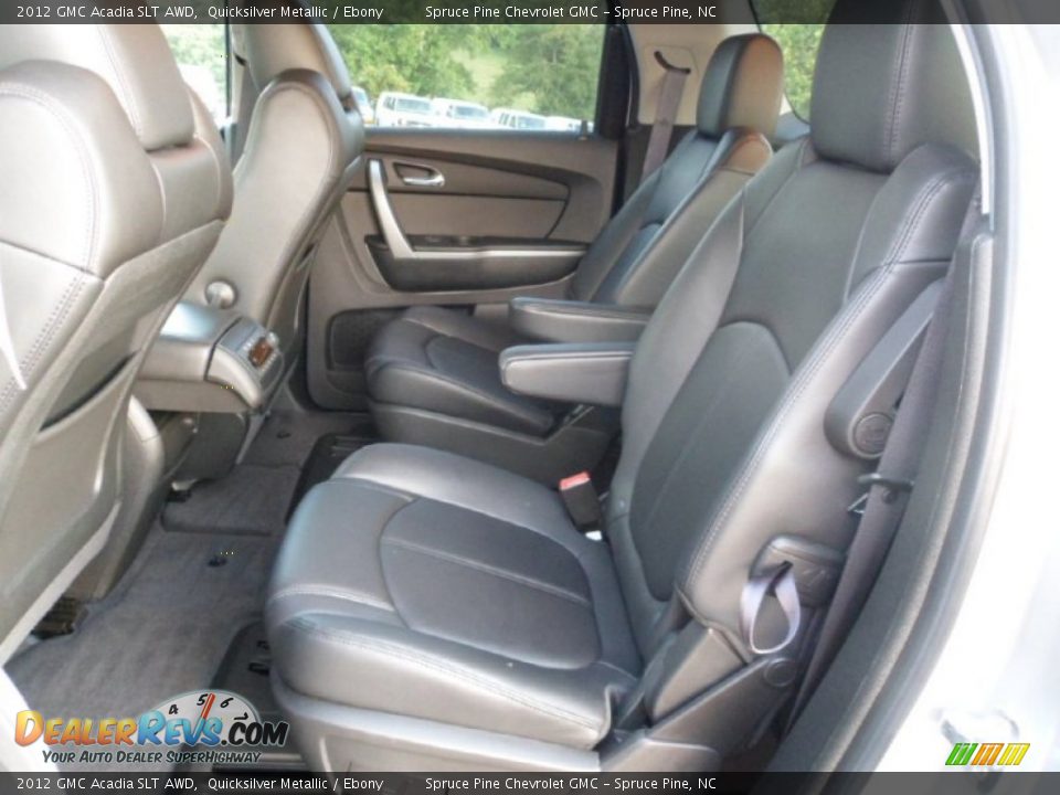 2012 GMC Acadia SLT AWD Quicksilver Metallic / Ebony Photo #26