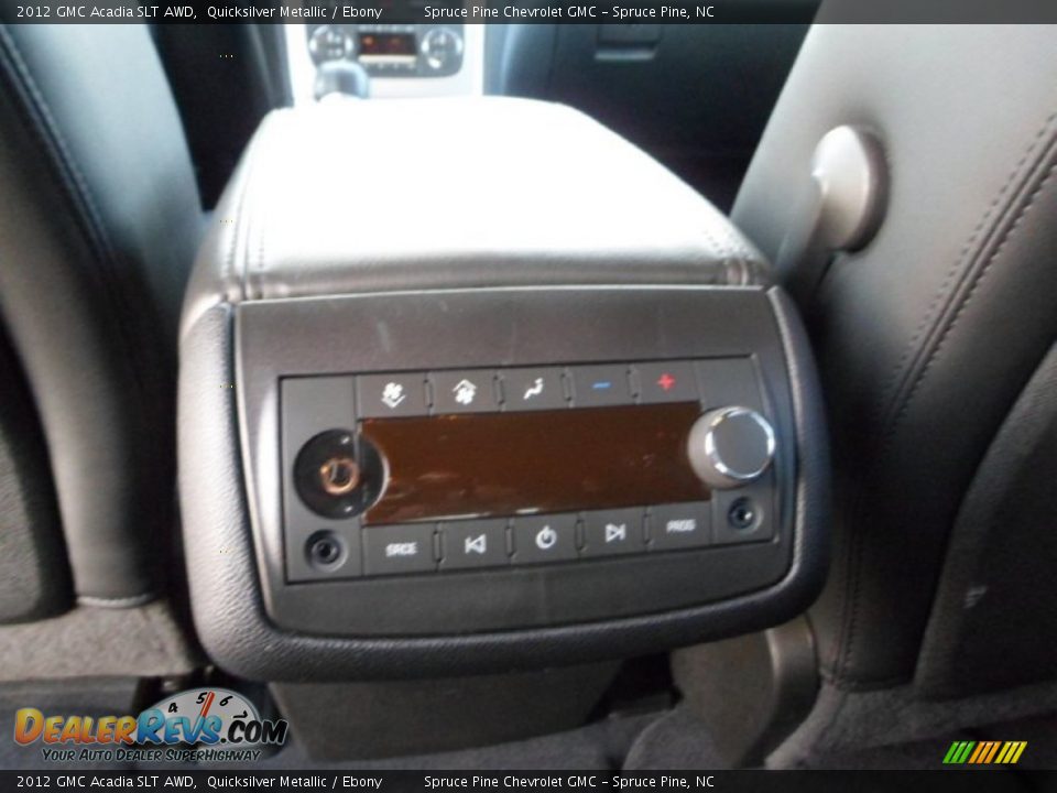 2012 GMC Acadia SLT AWD Quicksilver Metallic / Ebony Photo #27