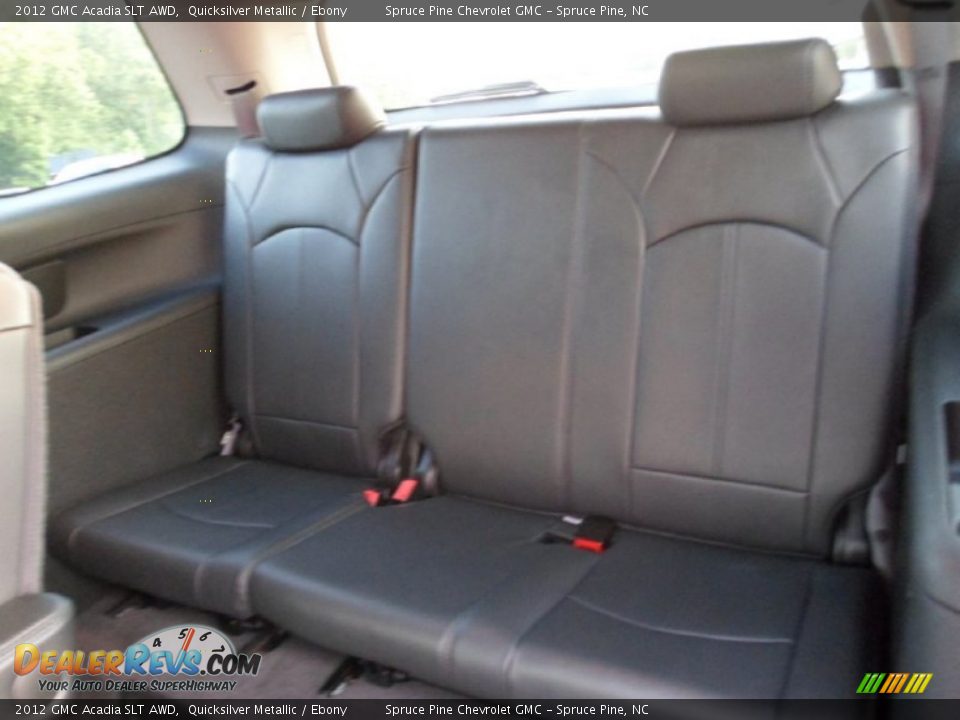 2012 GMC Acadia SLT AWD Quicksilver Metallic / Ebony Photo #28