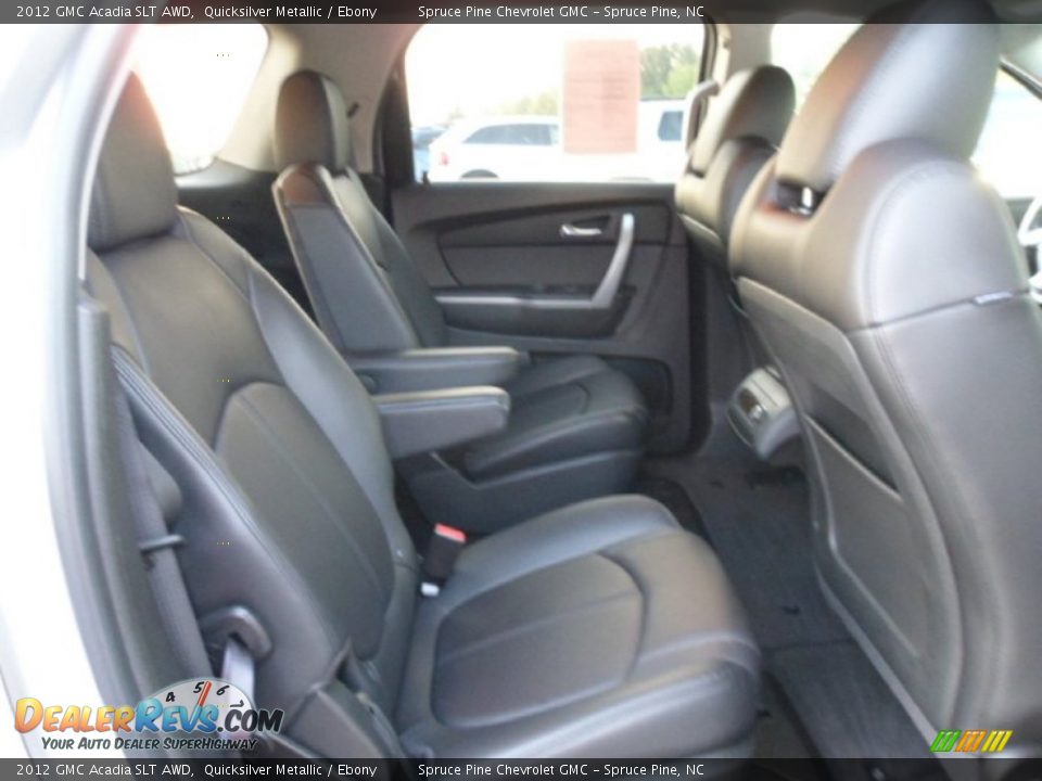 2012 GMC Acadia SLT AWD Quicksilver Metallic / Ebony Photo #31