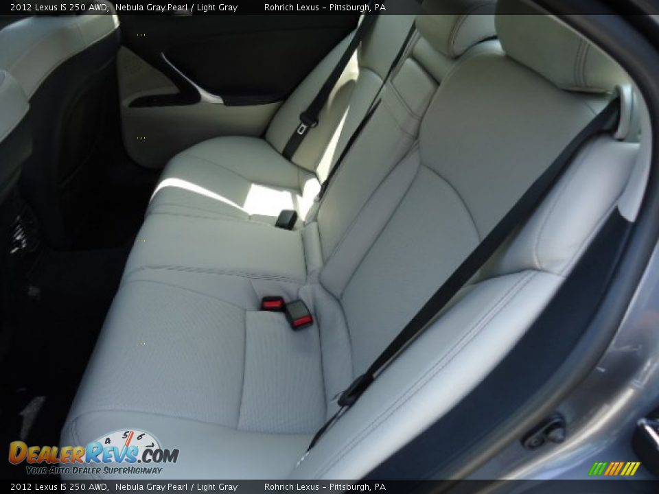 2012 Lexus IS 250 AWD Nebula Gray Pearl / Light Gray Photo #11