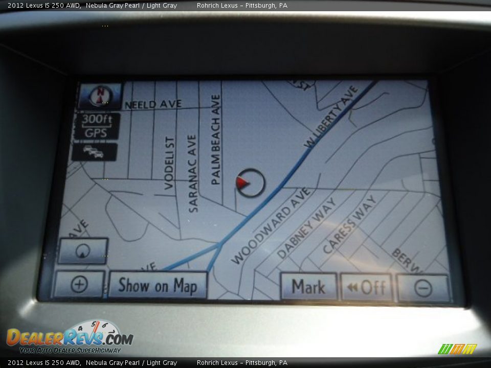 2012 Lexus IS 250 AWD Nebula Gray Pearl / Light Gray Photo #17