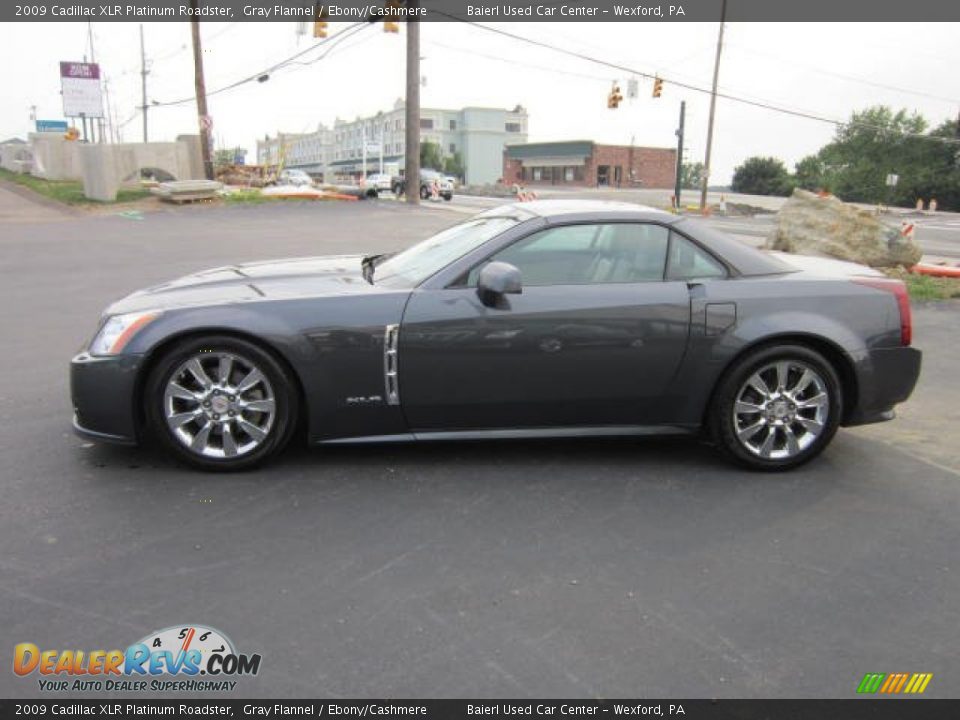 Gray Flannel 2009 Cadillac XLR Platinum Roadster Photo #4