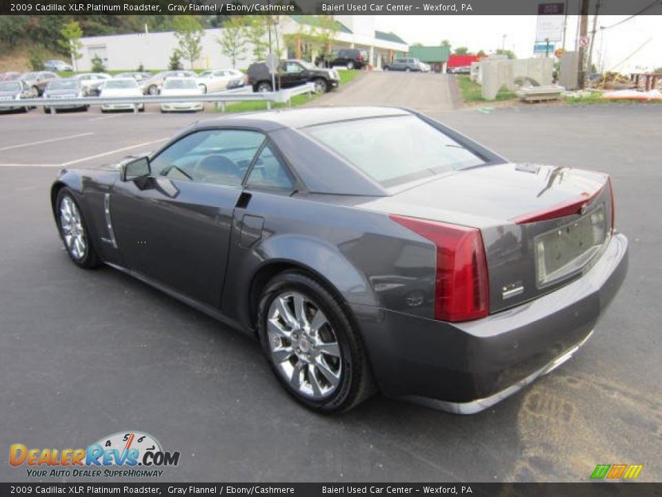 Gray Flannel 2009 Cadillac XLR Platinum Roadster Photo #5