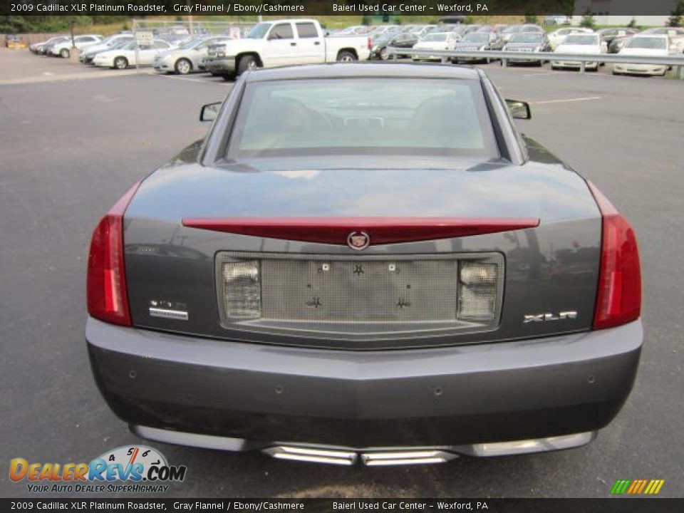 Gray Flannel 2009 Cadillac XLR Platinum Roadster Photo #6