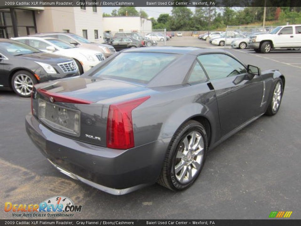 Gray Flannel 2009 Cadillac XLR Platinum Roadster Photo #7