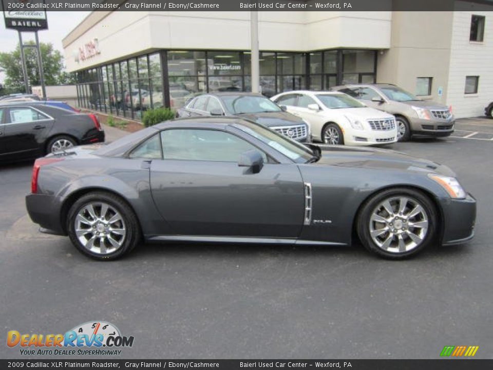Gray Flannel 2009 Cadillac XLR Platinum Roadster Photo #8
