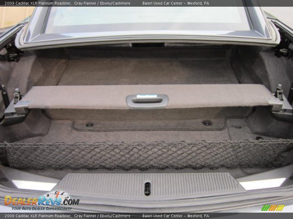 2009 Cadillac XLR Platinum Roadster Trunk Photo #13