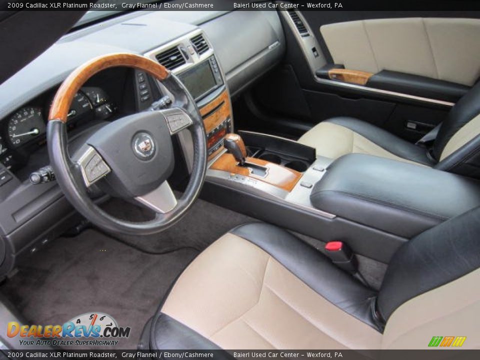 Ebony/Cashmere Interior - 2009 Cadillac XLR Platinum Roadster Photo #15