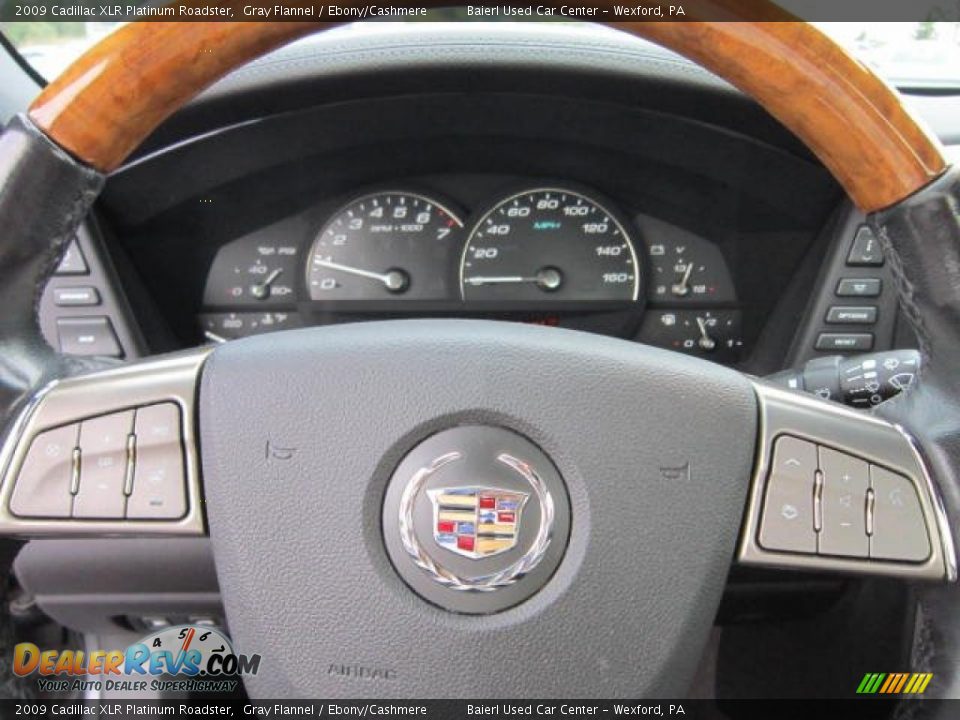 2009 Cadillac XLR Platinum Roadster Gauges Photo #18