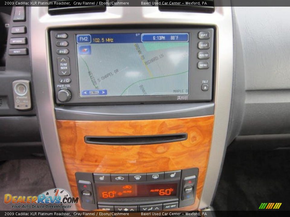 Navigation of 2009 Cadillac XLR Platinum Roadster Photo #19