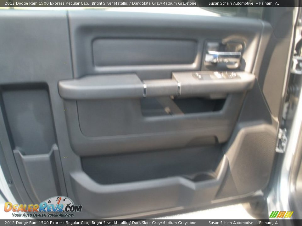 2012 Dodge Ram 1500 Express Regular Cab Bright Silver Metallic / Dark Slate Gray/Medium Graystone Photo #4