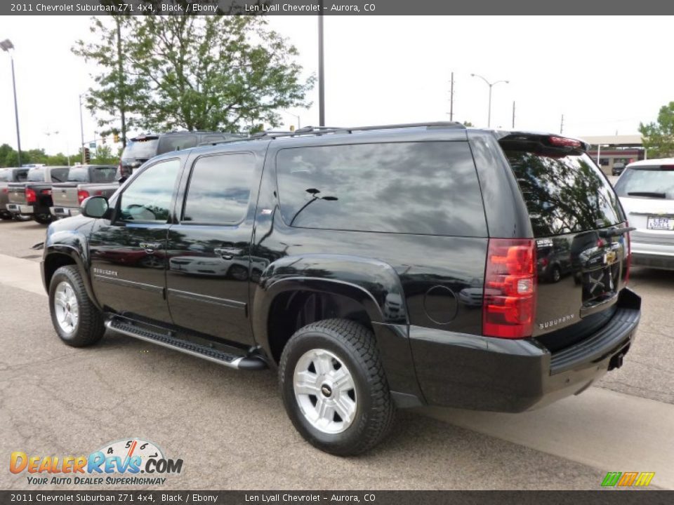 Black 2011 Chevrolet Suburban Z71 4x4 Photo #6