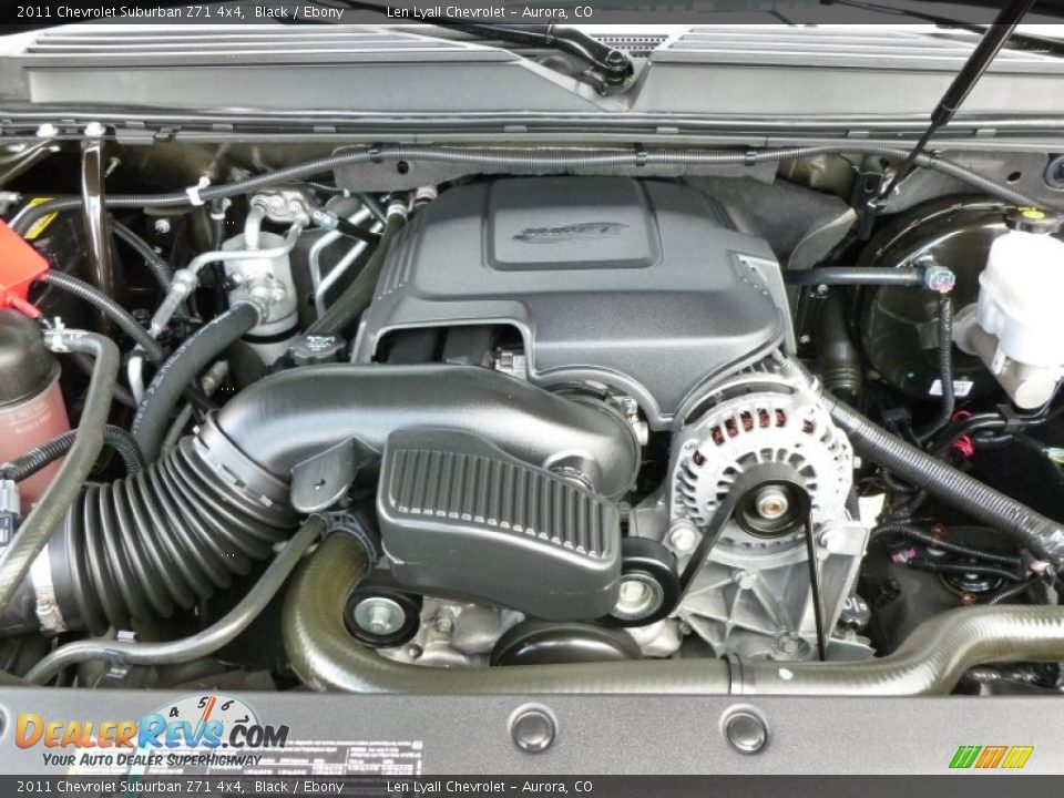 2011 Chevrolet Suburban Z71 4x4 5.3 Liter OHV 16-Valve Flex-Fuel Vortec V8 Engine Photo #23