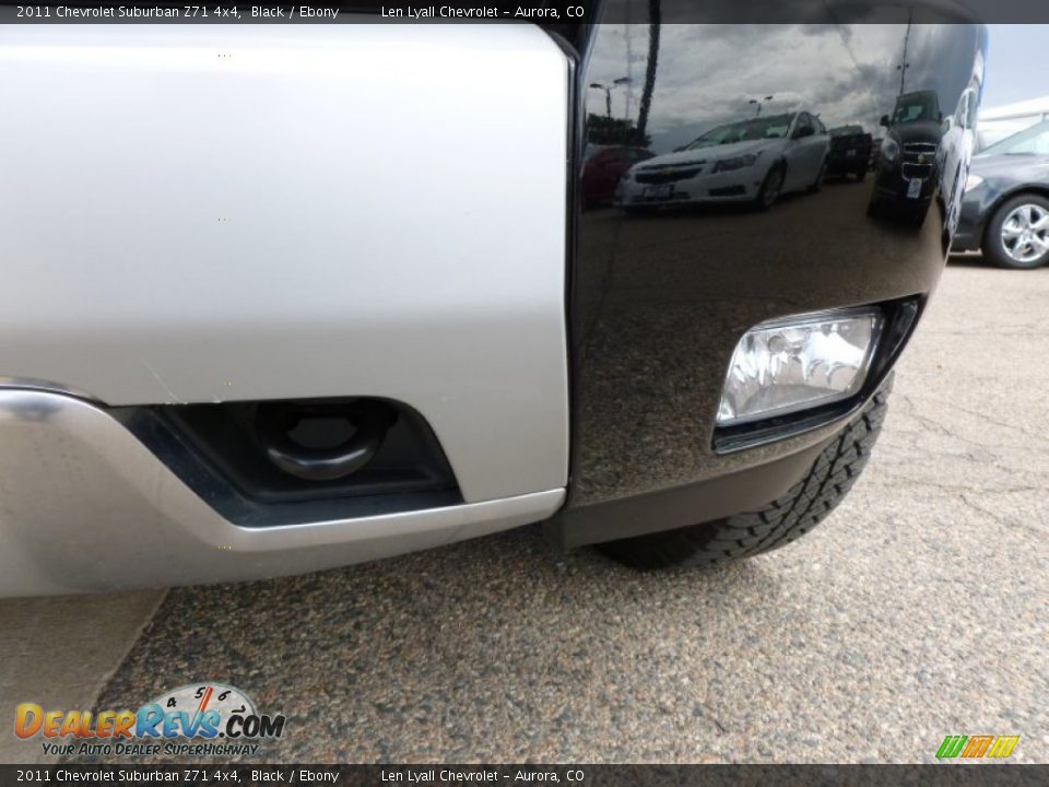 2011 Chevrolet Suburban Z71 4x4 Black / Ebony Photo #24