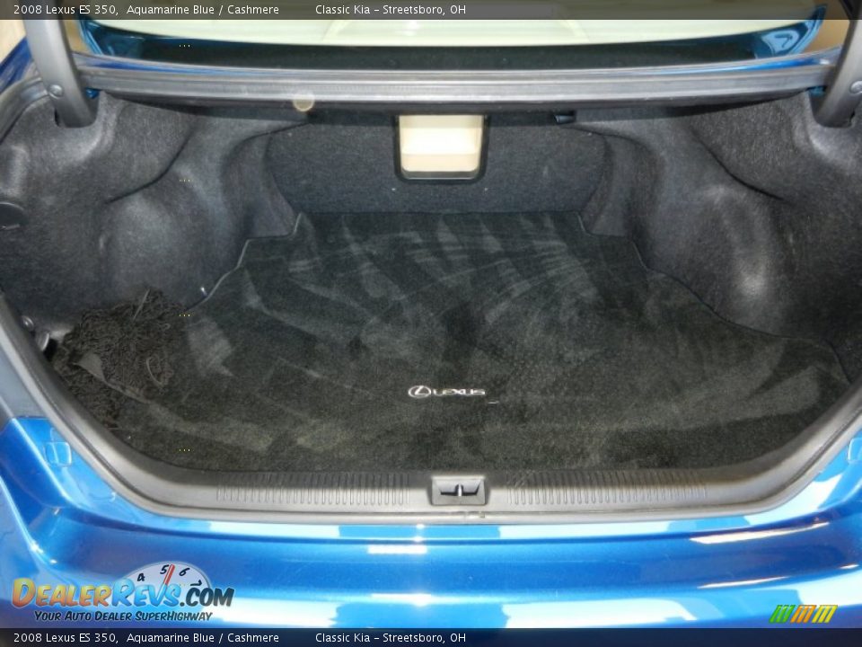 2008 Lexus ES 350 Aquamarine Blue / Cashmere Photo #19