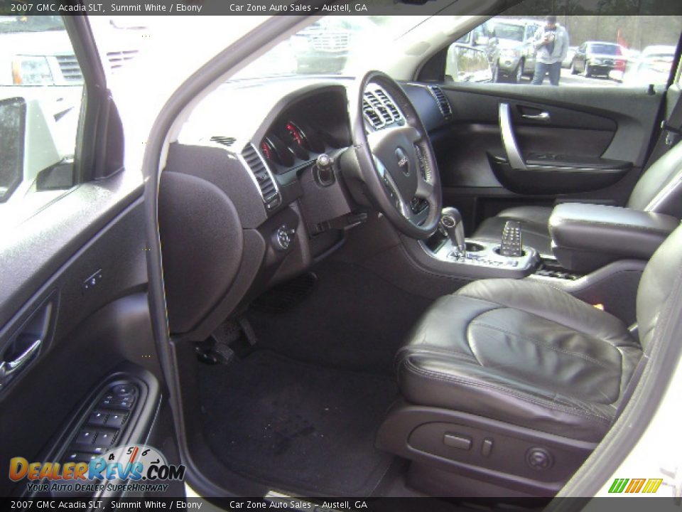2007 GMC Acadia SLT Summit White / Ebony Photo #4