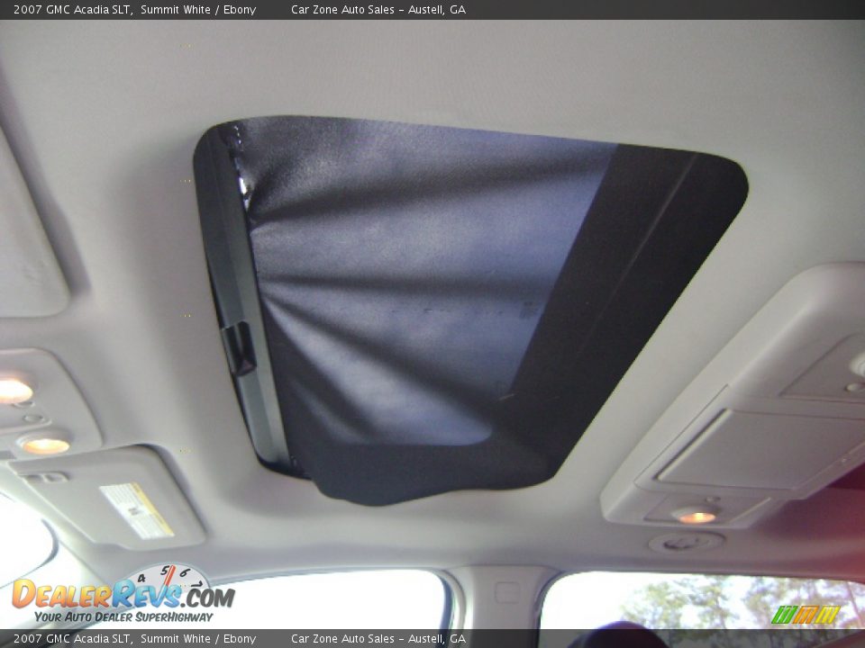 2007 GMC Acadia SLT Summit White / Ebony Photo #5