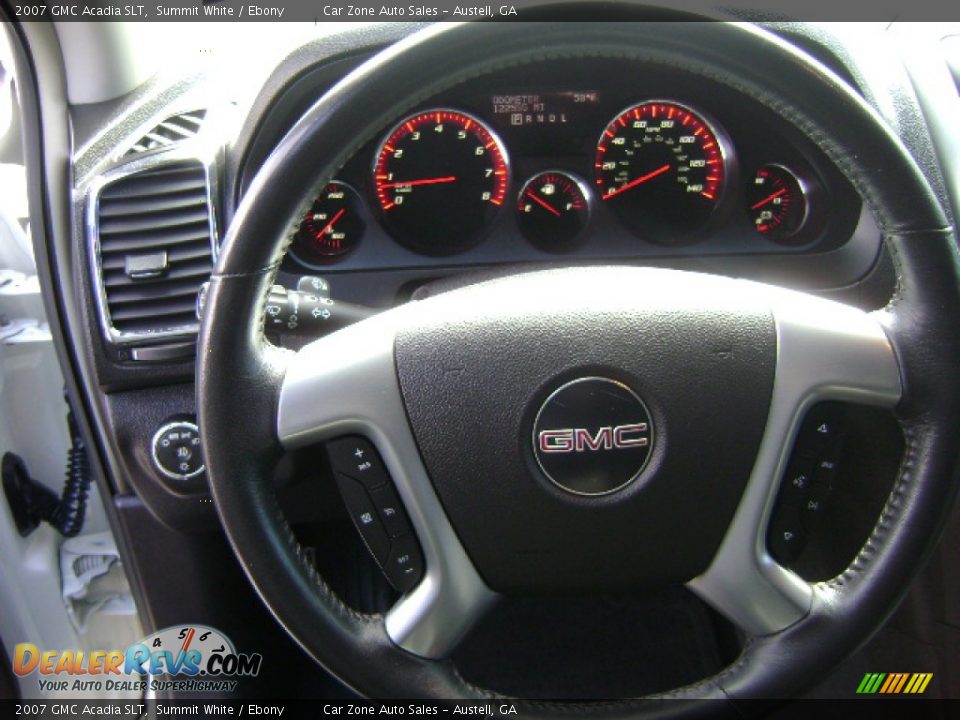 2007 GMC Acadia SLT Summit White / Ebony Photo #7