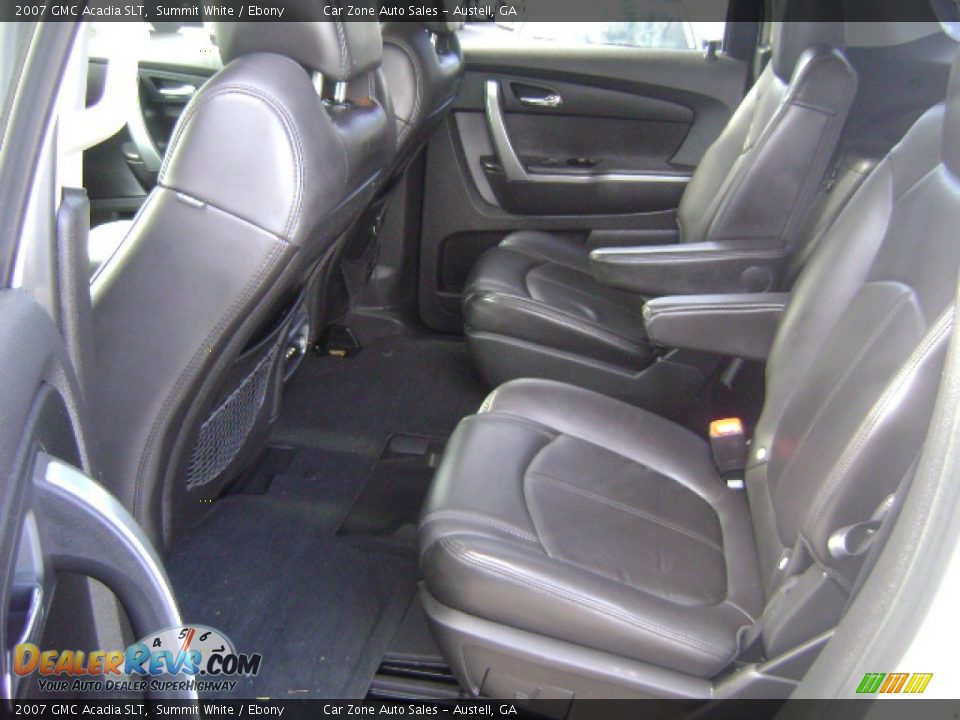 2007 GMC Acadia SLT Summit White / Ebony Photo #8