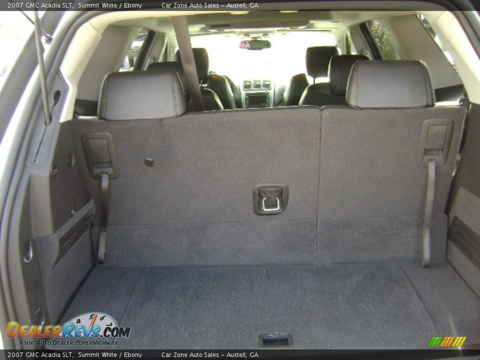 2007 GMC Acadia SLT Summit White / Ebony Photo #9