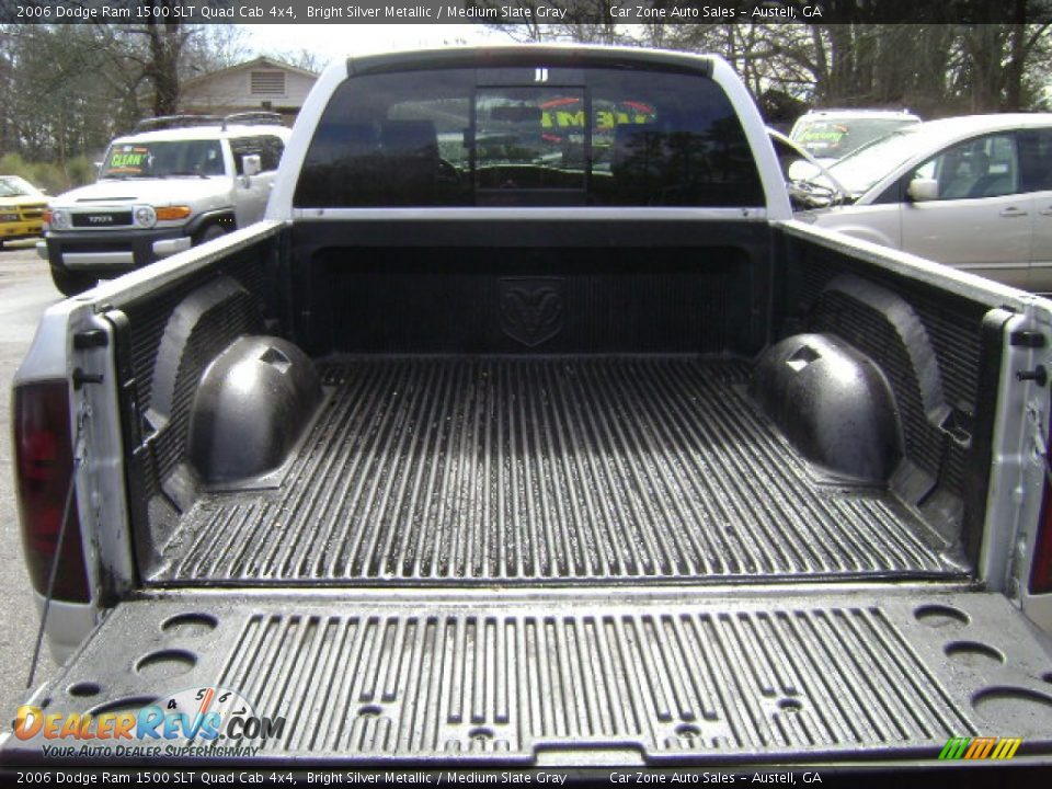 2006 Dodge Ram 1500 SLT Quad Cab 4x4 Bright Silver Metallic / Medium Slate Gray Photo #5