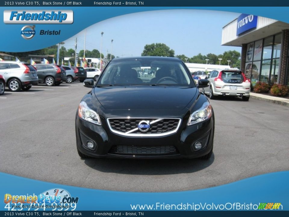 2013 Volvo C30 T5 Black Stone / Off Black Photo #4
