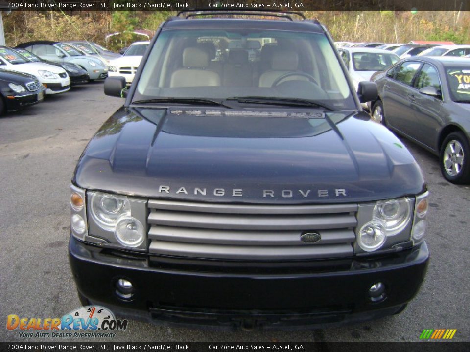 2004 Land Rover Range Rover HSE Java Black / Sand/Jet Black Photo #2