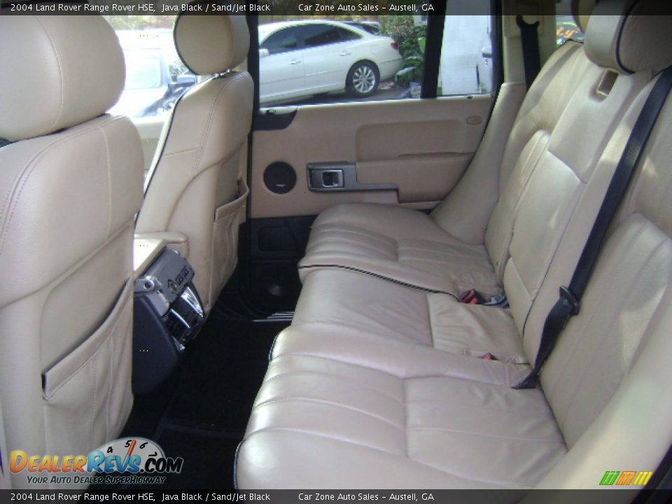 2004 Land Rover Range Rover HSE Java Black / Sand/Jet Black Photo #5