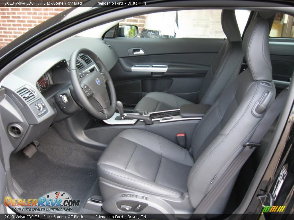 Off Black Interior - 2013 Volvo C30 T5 Photo #14