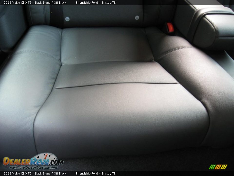 2013 Volvo C30 T5 Black Stone / Off Black Photo #18