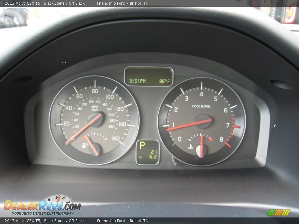 2013 Volvo C30 T5 Gauges Photo #27