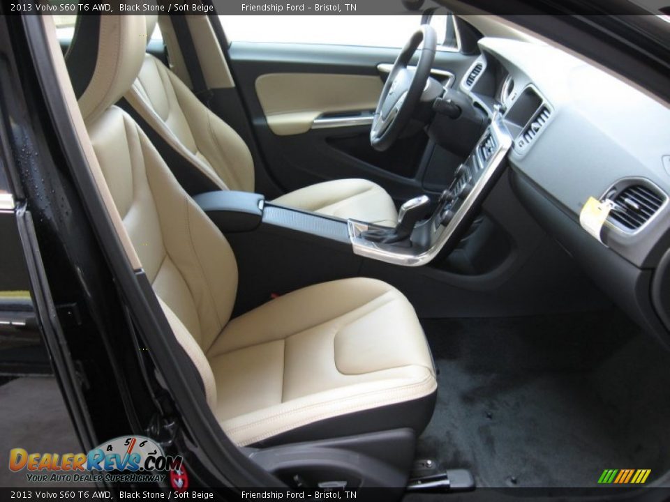 Soft Beige Interior - 2013 Volvo S60 T6 AWD Photo #20