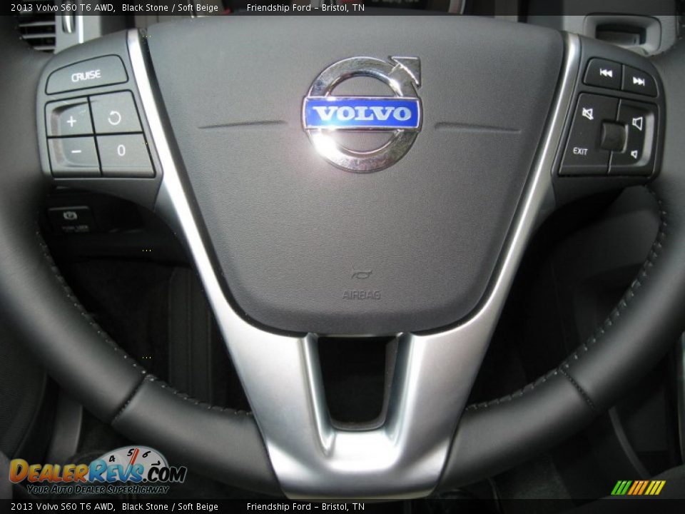 2013 Volvo S60 T6 AWD Steering Wheel Photo #28