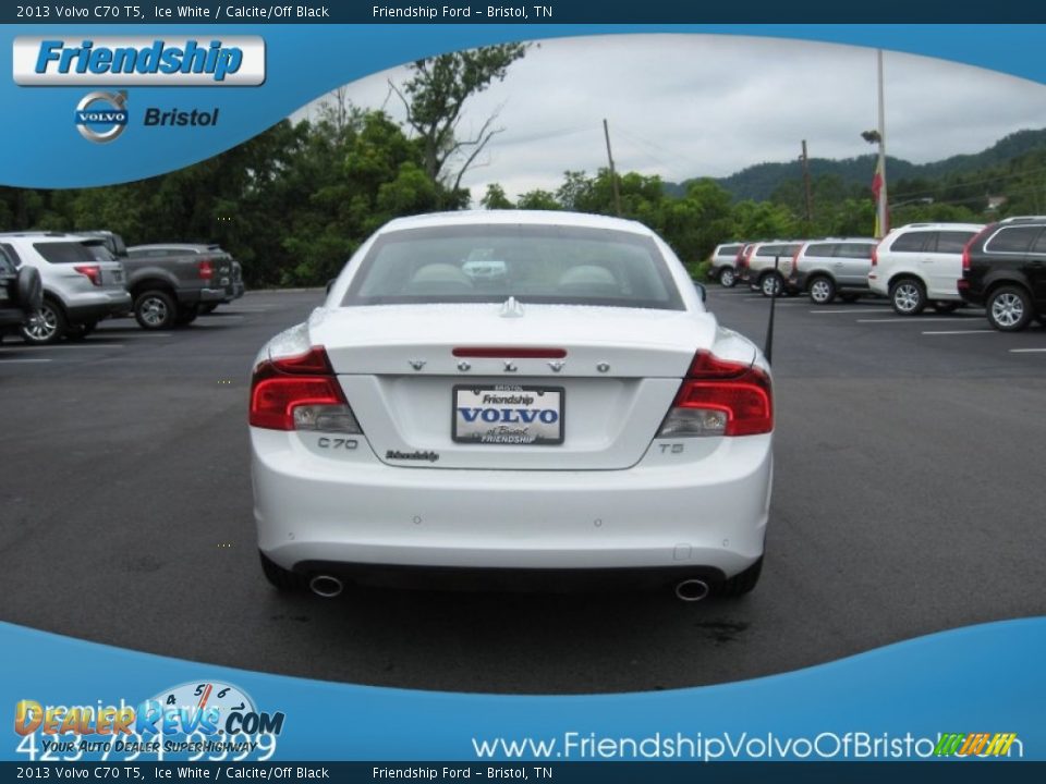 2013 Volvo C70 T5 Ice White / Calcite/Off Black Photo #8