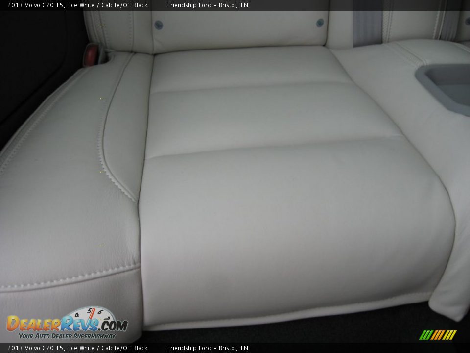 2013 Volvo C70 T5 Ice White / Calcite/Off Black Photo #18
