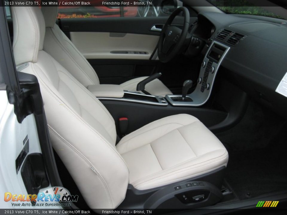 Calcite/Off Black Interior - 2013 Volvo C70 T5 Photo #19