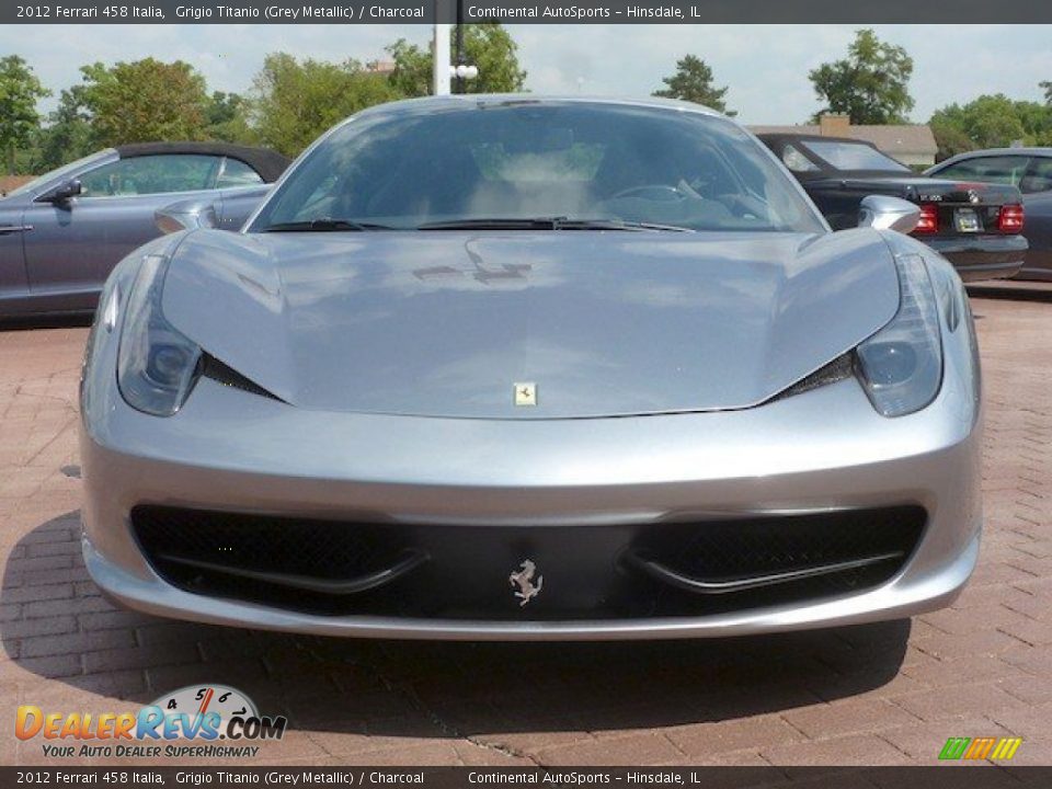 Grigio Titanio (Grey Metallic) 2012 Ferrari 458 Italia Photo #11