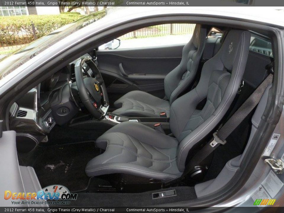 Front Seat of 2012 Ferrari 458 Italia Photo #16