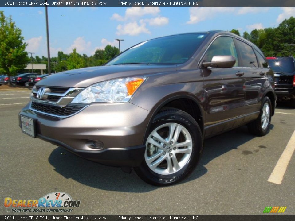 Front 3/4 View of 2011 Honda CR-V EX-L Photo #1