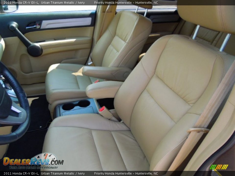 Front Seat of 2011 Honda CR-V EX-L Photo #9