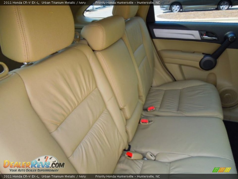 2011 Honda CR-V EX-L Urban Titanium Metallic / Ivory Photo #20