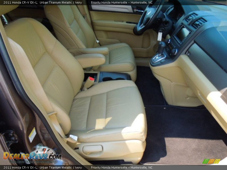 Front Seat of 2011 Honda CR-V EX-L Photo #21