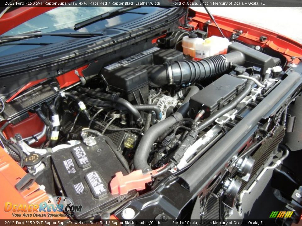 2012 Ford F150 SVT Raptor SuperCrew 4x4 6.2 Liter SOHC 16Valve VCT V8
