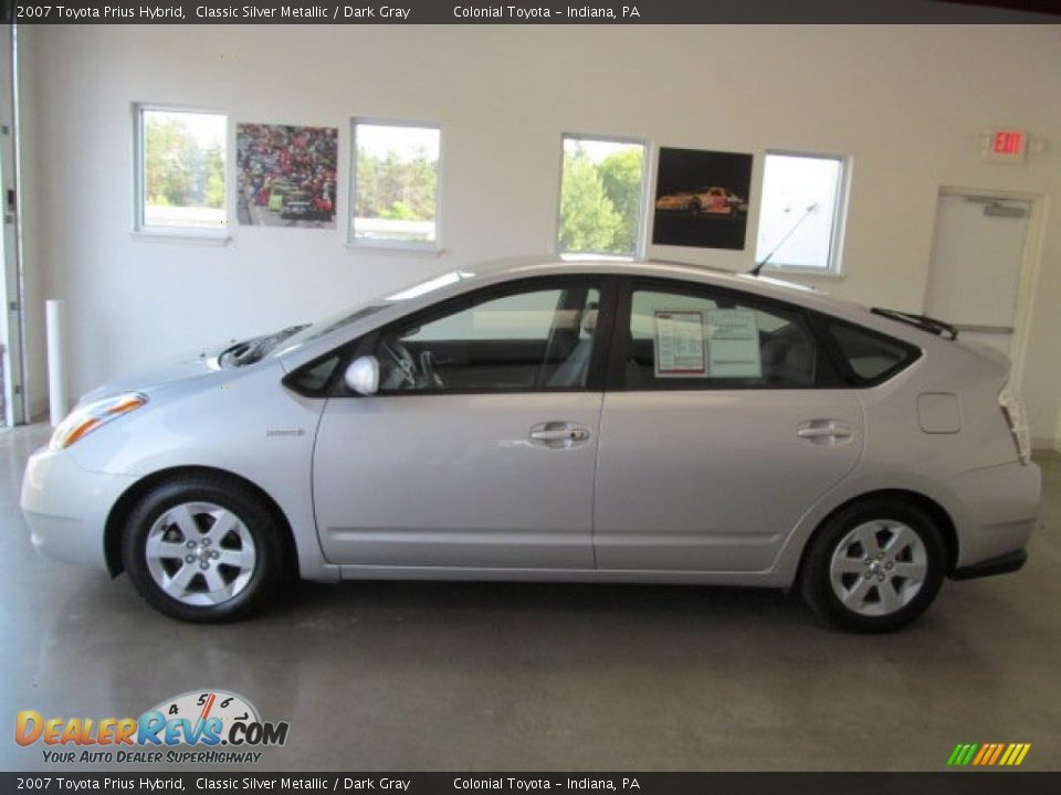 2007 Toyota Prius Hybrid Classic Silver Metallic / Dark Gray Photo #2