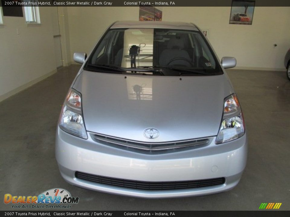 2007 Toyota Prius Hybrid Classic Silver Metallic / Dark Gray Photo #4