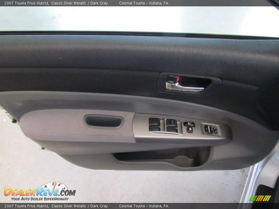 2007 Toyota Prius Hybrid Classic Silver Metallic / Dark Gray Photo #11