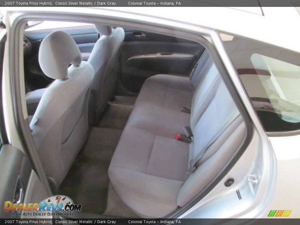 2007 Toyota Prius Hybrid Classic Silver Metallic / Dark Gray Photo #17